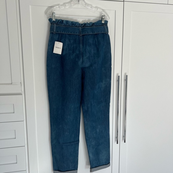 Forever 21 Paper-bag jeans, size large - Picture 2 of 2